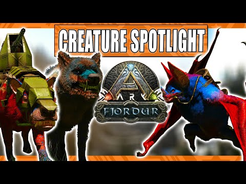 complete guide to the NEW creatures in Fjordur! (Ark Survival Evolved)