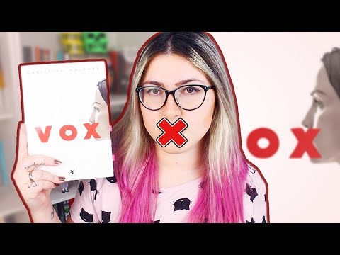 O silêncio ensurdecedor de VOX (Christina Dalcher)