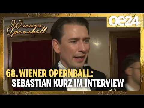 68. Wiener Opernball: Sebastian Kurz im Interview