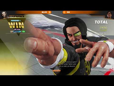 FINAL DA LIGA KOMBAT KLUB DE STREET FIGHTER V - Jah_lexe vs Blue