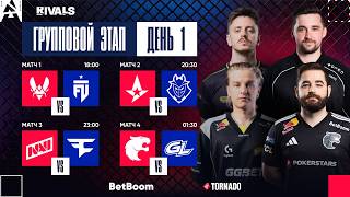 BLAST Rivals Spring, Group Stage, Day 1 - VIT vs FUT, AST vs G2, NAVI vs FAZE, FUR vs GamerLegion