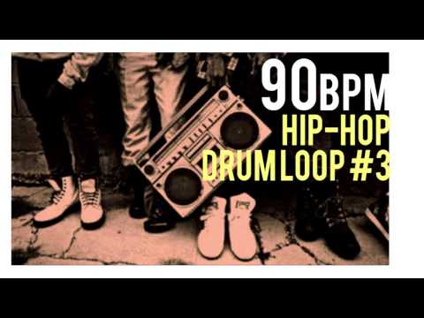 FREE HIP-HOP DRUM LOOP#3 | 90 BPM