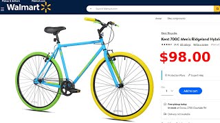 Walmart - $98 - Kent Ridgeland bike review