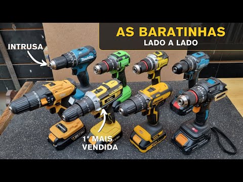 Um papo sobre parafusadeira barata + teste comparativo
