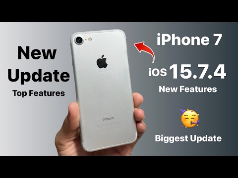 iPhone 7 New UPDATE! iOS 15.7.4 - Top New Features of iOS 15.7.4 on iPhone 7