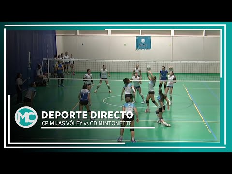 VÓLEY 1ª ANDALUZA, CP MIJAS VS CD MINTONETTE