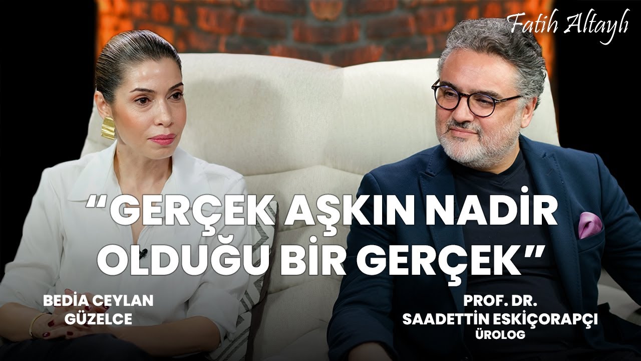 "Gerçek aşkın nadir olduğu bir gerçek" / Bedia Ceylan Güzelce & Prof. Dr. Saadettin Eskiçorapçı