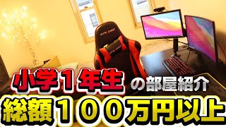 【部屋紹介】小学生プロゲーマーによる総額100万円の部屋紹介【デスク周り】