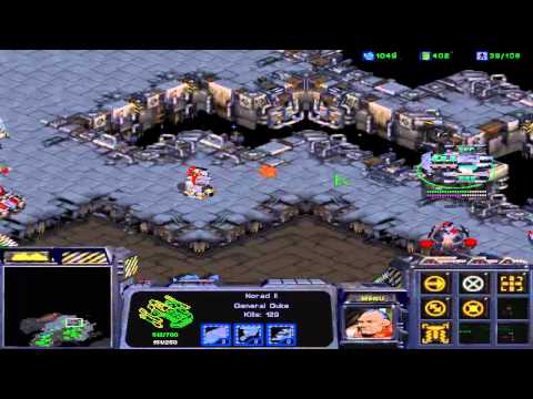 Let's Play Starcraft 08: Terran Mission 8 - The Big Push