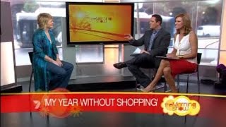Video5: See Jill discussing her year without clothes shopping on Channel 7's Morning Show.
