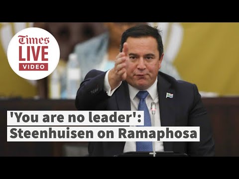 'You are no leader' Steenhuisen's scathing remarks on Ramaphosa's term as president