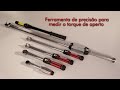 Miniatura vídeo do produto Torquímetro de Estalo 20-100Nm Encaixe 1/2" - Wurth - 071471 22 - Unitário