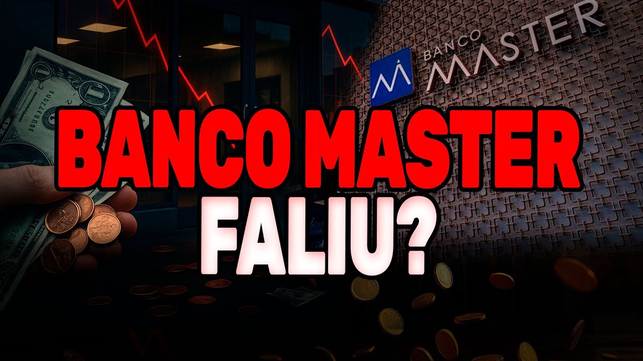FIM DO BANCO MASTER? O que vai acontecer com seu dinheiro?