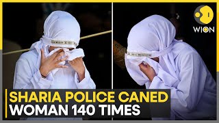 Download lagu Indonesia Outrage: Woman Caned 140 Times by Sharia Police | WION mp3