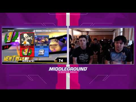 Middleground 2017 - Deathorse (Mewtwo) vs DKbill (DK) - Smash 4 Top 12 Winners