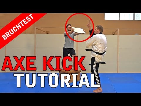 AXE KICK LERNEN TAEKWONDO KICK TUTORIAL