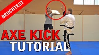 AXE KICK LERNEN TAEKWONDO KICK TUTORIAL