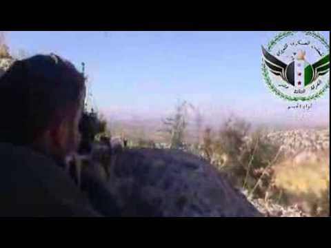 عملية قنص عناصر النظام على جبهة جبل الأربعين في أريحا في ريف إدلب