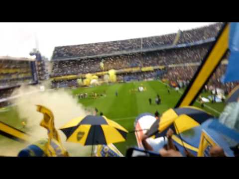 "Boca vs RiBer - Recibimiento 2017" Barra: La 12 • Club: Boca Juniors
