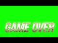 Tekken 8 Game Over Green Screen