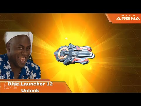 [Mech arena VN #64] Mua và nâng cấp Bệ pháo 12 | Disc Launcher 12 Unlock