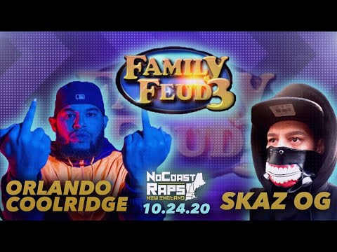Skaz OG vs Orlando Coolridge - No Coast Raps | Family Feud 3