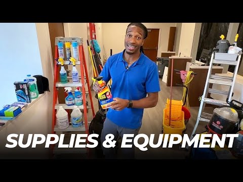 Everything You NEED for Post-Construction Cleaning (Complete Supply Checklist)