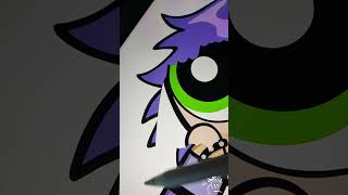 Procreate • Buttercup Hi Hi Puffy Ami Yumi  • #procreate #drawing #shorts #shortsvideo  #digitalart