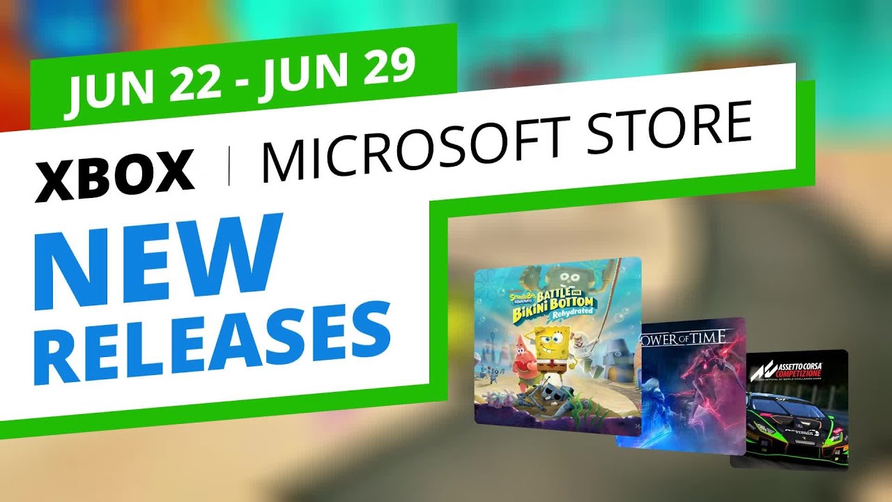 New Xbox Games in the official Microsoft Store, Jun 22 - Jun 29