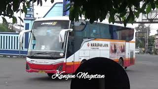 Download lagu KANGEN MAGETAN Bus Harapan Jaya Terminal Maospati mp3