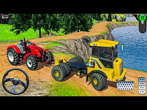 Chain Truck Pulling Uphill - Off Road Tow Truck Driving Simulator - Android Gameplay