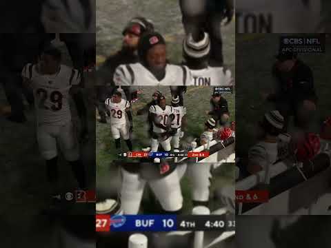 Both Sideline Views of the Bills Vs Bengals Divisional round😂