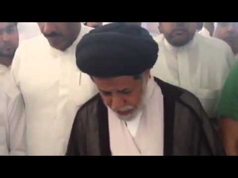سماحة السيد علي السلمان مؤبنا للحاج ابوناصر المحمد علي