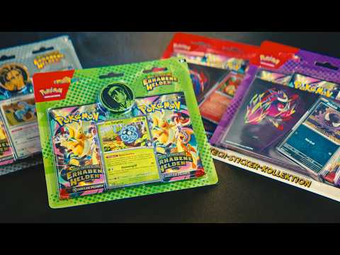 Ascended Heroes Blister Opening (Erhabene Helden) — Silent Pulls Studio Session 002