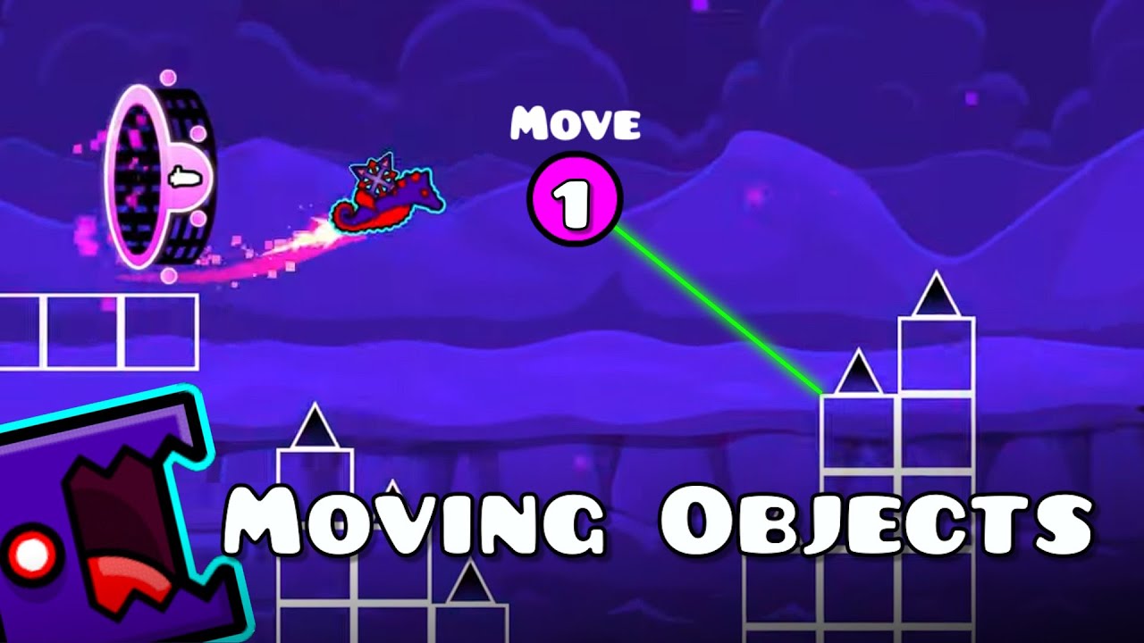 How To Move Objects In Geometry Dash 2.2 - Beginner Tutorial