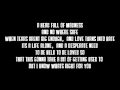 Gary Barlow - Let Me Go (Lyrics Video) 