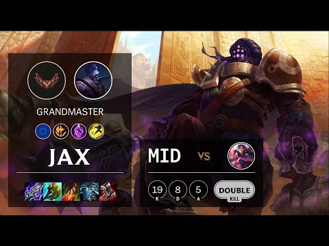 Jax Mid vs Irelia - EUW Grandmaster Patch 12.4