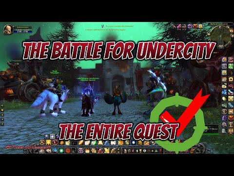 World of Warcraft WOTLK CLASSIC ERA The Battle For Undercity! The Horde retakes UC from Varimathras!