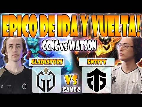 GLADIATORS VS ENTITY BO3[GAME 2] CCNC, DYRACHYO VS WATSON - DPC WEU 2023 TOUR 2: DIVISION 1- DOTA 2