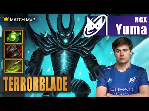 Terrorblade Safelane | NGX.Yuma | 34 KILLS TB INSANE MONSTER CARRY BUILD | 7.34b Gameplay Highlights