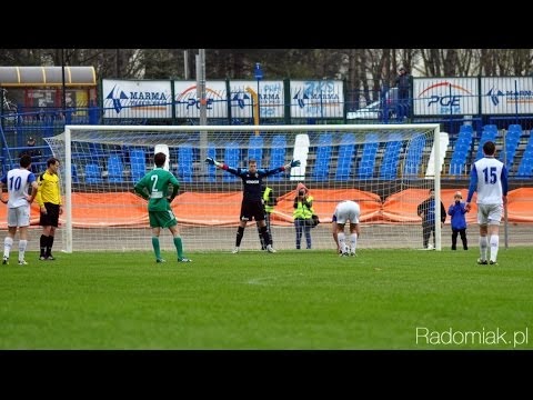 Skrót meczu Stal Rzeszów - Radomiak Radom. II liga sezon 2013/2014.