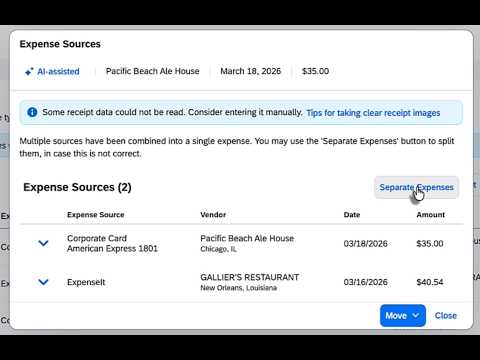 How to Delete a Receipt in SAP Concur
