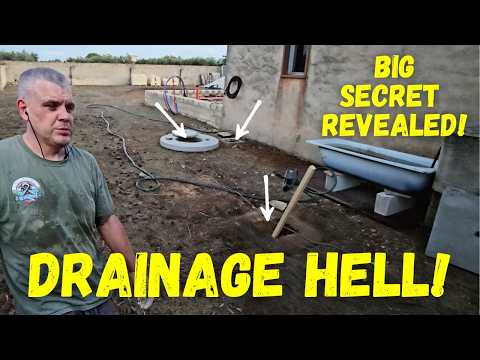 (57) Civil Engineering at Home In Sicily: Septic Test + BIG REVEAL!