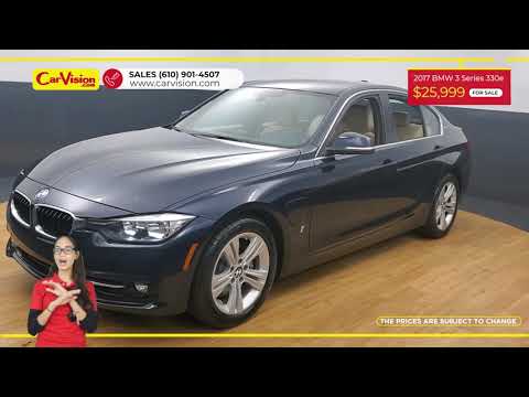 2017 BMW 3 Series 330e iPerformance BACK-UP CAMERA | #Carvision