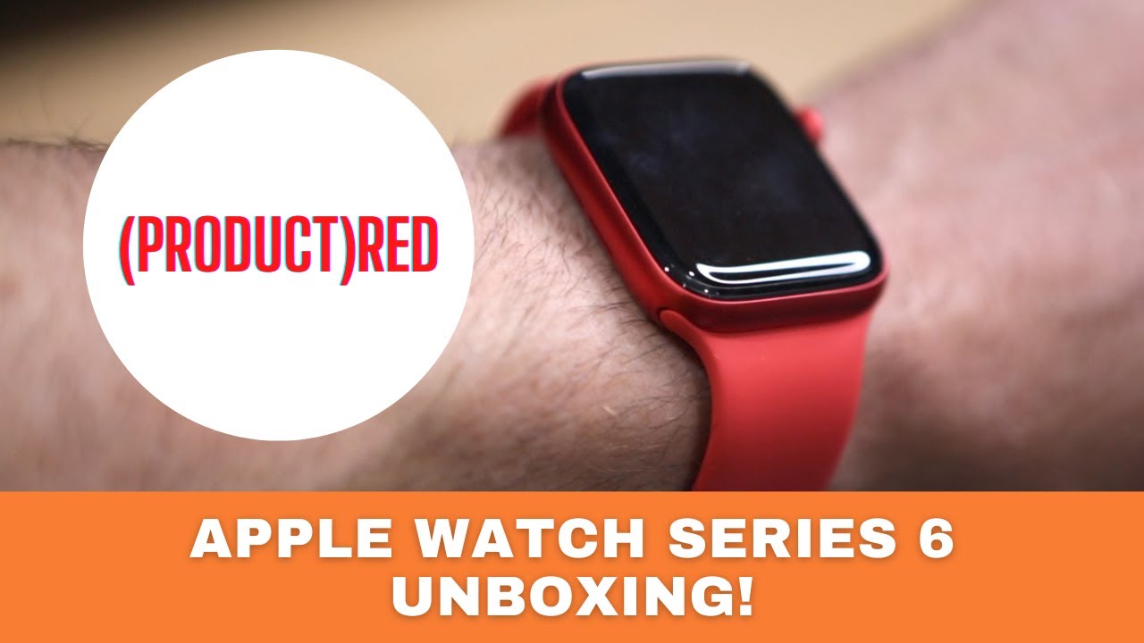 Apple Watch Series 6 (PRODUCT)RED 44mm - Unboxing and first impressions | Mark Ellis Reviews
