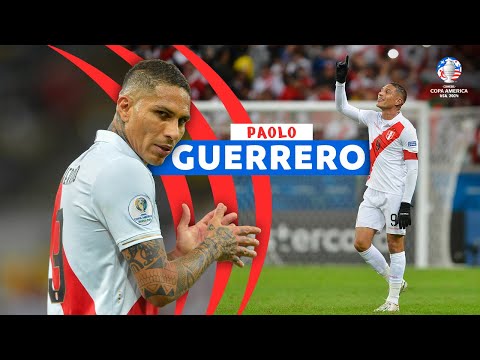 TODOS LOS GOLES DE PAOLO GUERRERO EN CONMEBOL COPA AMÉRICA™