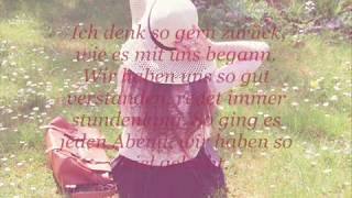 Ich merke langsam, das die Gefühle doch schon immer da waren