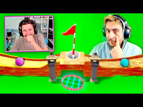 Fargan VS Willyrex en GOLF IT ⛳ (Muy Dificil)