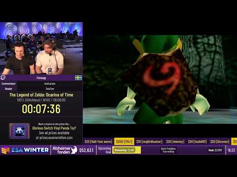 The Legend of Zelda: Ocarina of Time [100% (Glitchless)] by Smaugy - #ESAWinter23