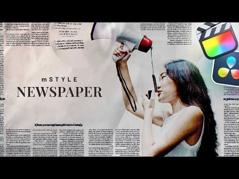 mStyle Newspaper — Diverse Press-Inspired Presets for Final Cut Pro — MotionVFX